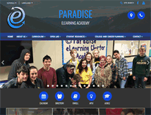 Tablet Screenshot of paradisecharterschool.org